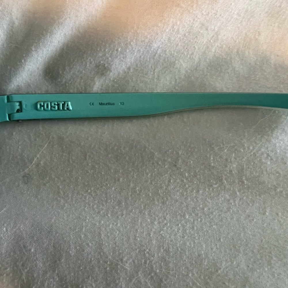 Costa Women's Sunglasses in Aqua and Brown - Picture 5 of 7